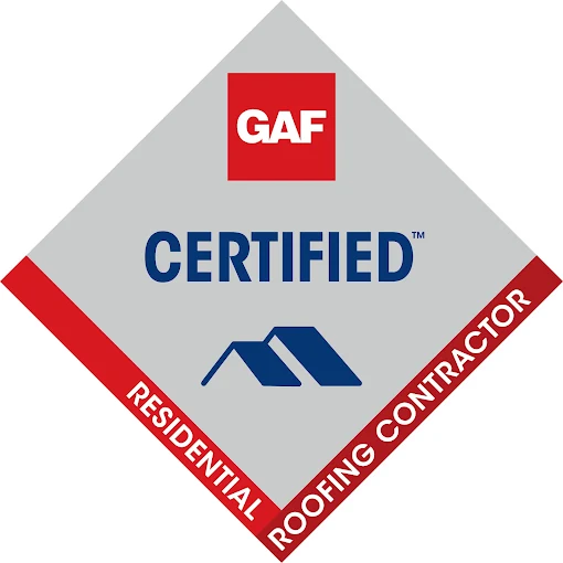 GAF Certified Residential Roofing Contractor badge